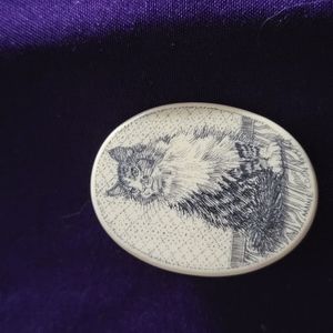 Beautiful cat pin